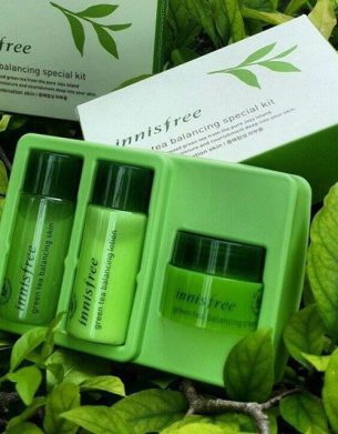 Bộ dưỡng da trà xanh Green tea Special kt